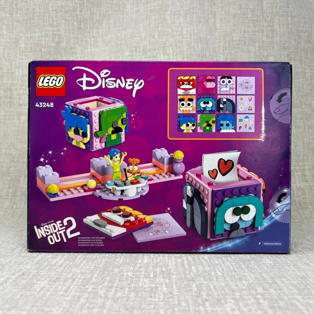 NEW LEGO Disney Pixar Inside Out 2 Mood Cubes 43248 Building Set Joy Anxiety
